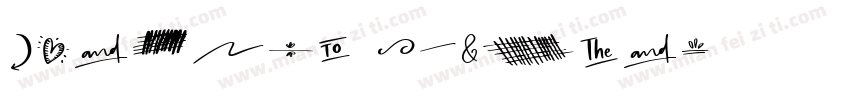 Bulgari Symbols字体转换